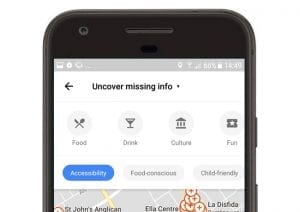 Adding Wheelchair Accessibility Information to Google Maps