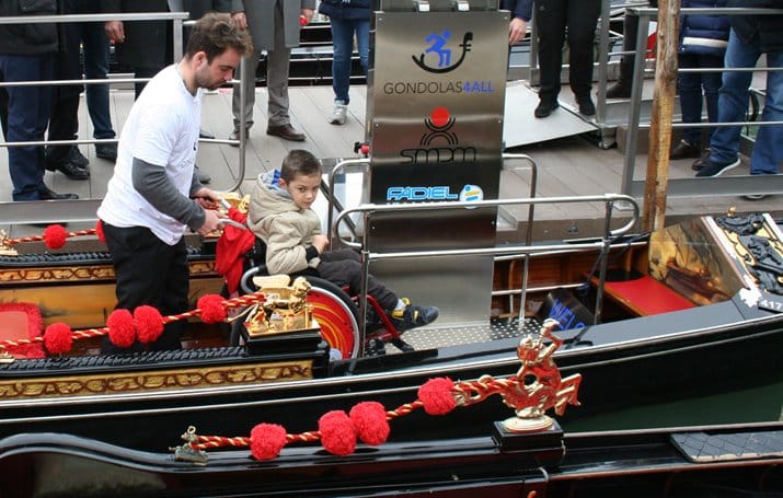 Venice Gondolas now accessible thanks to Fadiel and SMDS
