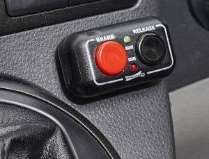 Fadiel hand brake buttons
