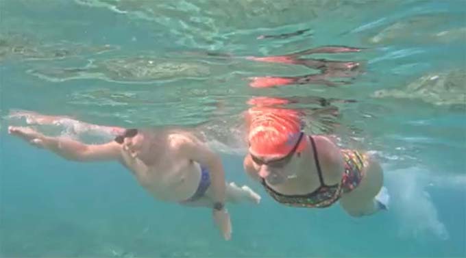 Kerry-Lee Gockel Ocean Swim