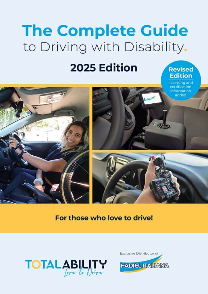 Cover of the Complete Guide to Driving With Disability 2025 Edition